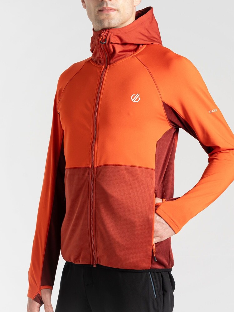 Dare 2b Orange Assimlilate II Core Stretch Full Zip Jacket - Image 4 of 4
