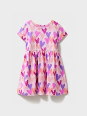 Crew Clothing 100% Cotton Short Sleeve Jersey Dress - Image 3 of 5