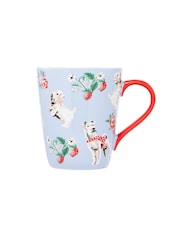 Cath Kidston Blue Red Stanley Mugs Set of 4 - Image 3 of 4