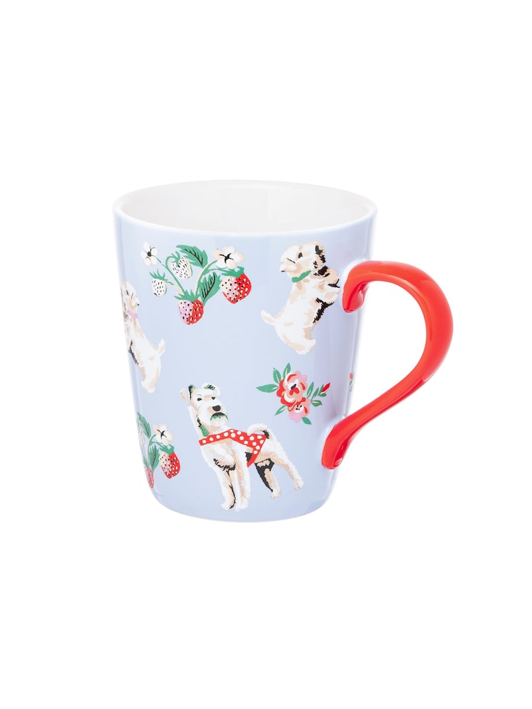 Cath Kidston Blue Red Stanley Mugs Set of 4 - Image 4 of 4