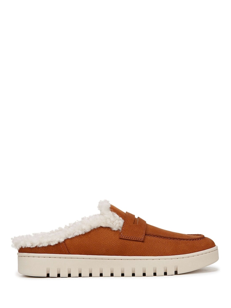 Vionic Uptown Faux Fur Lined Mule Shoes - Image 1 of 6
