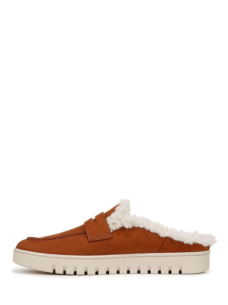 Vionic Uptown Faux Fur Lined Mule Shoes - Image 2 of 6