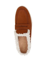 Vionic Uptown Faux Fur Lined Mule Shoes - Image 5 of 6