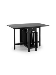 Julian Bowen Black Savoy Dining Set - Image 4 of 6