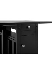 Julian Bowen Black Savoy Dining Set - Image 5 of 6