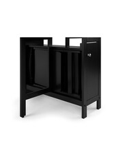 Julian Bowen Black Savoy Dining Set - Image 6 of 6