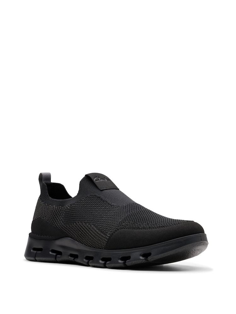 Clarks Black Leather Nature X Ease Shoes - Image 7 of 7