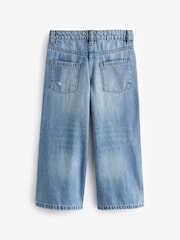 Denim Extra Wide Leg Jeans (3-16yrs) - Image 7 of 8