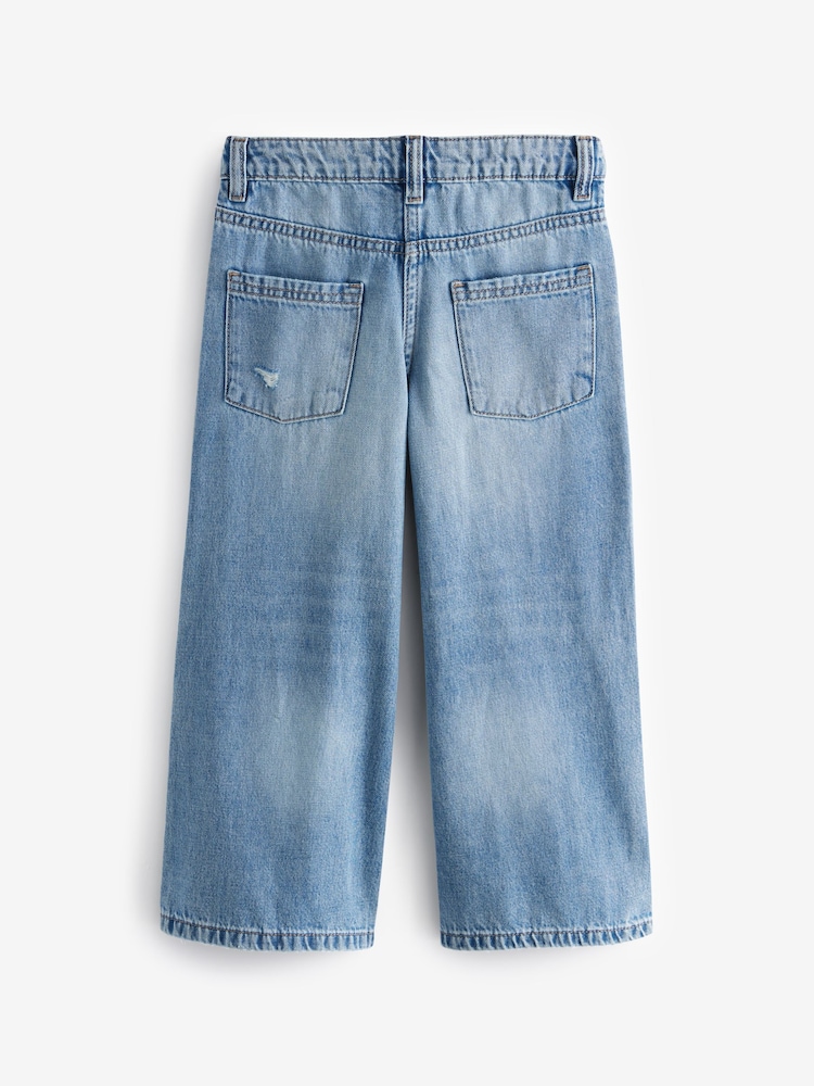 Denim - Extra Wide Leg Jeans (3-16yrs) - Image 7 of 8