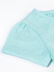 Frugi Green Mint Easter Rabbit Applique T-Shirt - Image 3 of 3