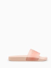 AllSaints Pink Underground Sliders - Image 1 of 5