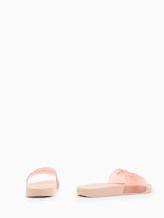 AllSaints Pink Underground Sliders - Image 3 of 5