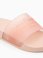 AllSaints Pink Underground Sliders - Image 5 of 5
