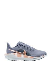 Nike Slate Blue Pegasus 41 Road Running Trainers - Image 1 of 4