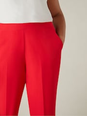 Live Unlimited Red Curve Tailored Side Split Trousers - Image 4 of 5