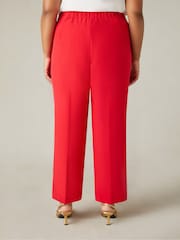 Live Unlimited Red Curve Tailored Side Split Trousers - Image 5 of 5