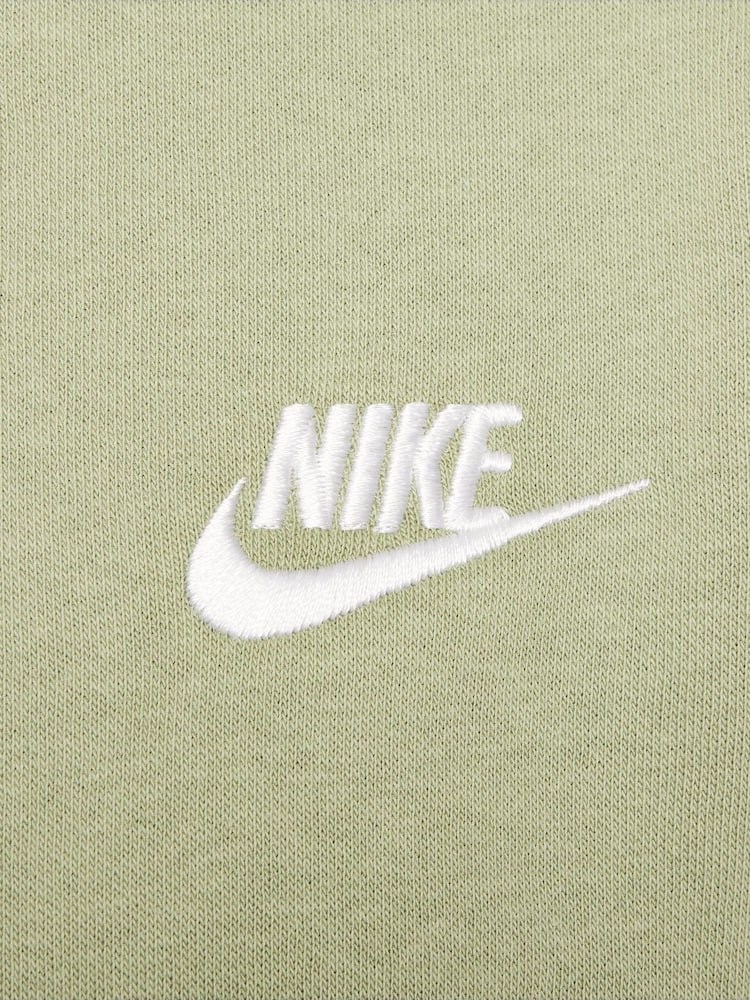Olivovozelená - Flísová mikina Nike Oversized Club - Obrázok 7 z 7