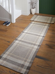 Grey Barton Check Doormat - Image 4 of 6