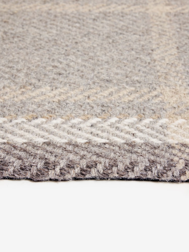 Grey Barton Check Doormat - Image 6 of 6