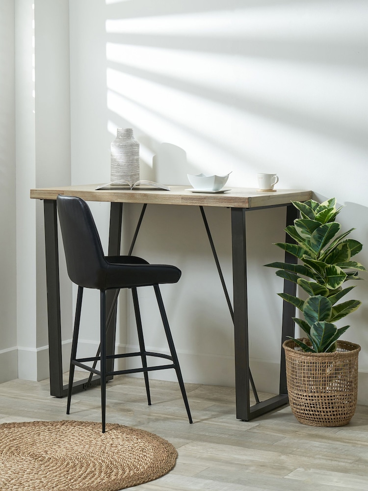 Pacific Natural Marca Acacia Wood Bar Table - Image 1 of 6