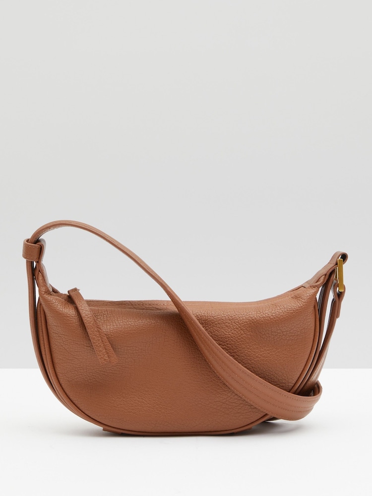Hush Brown Rory Crescent Crossbody Bag - Image 2 of 5 Hush Brown Rory Crescent Crossbody Bag - Image 2 of 5