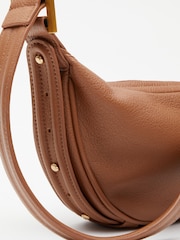 Hush Brown Rory Crescent Crossbody Bag - Image 5 of 5