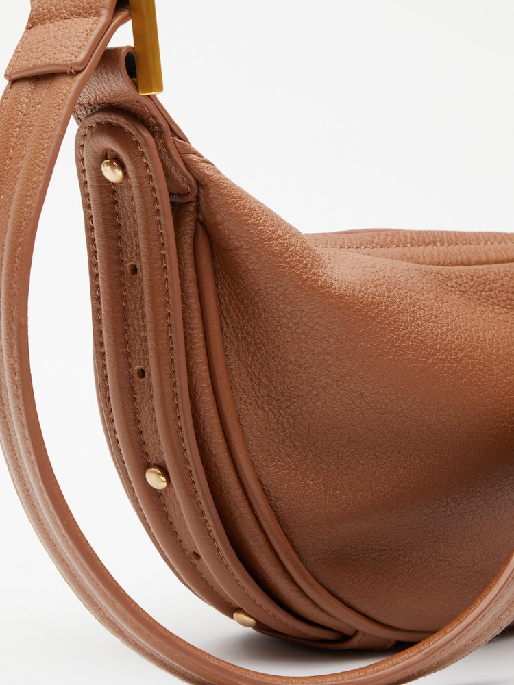 Hush Brown Rory Crescent Crossbody Bag - Image 5 of 5