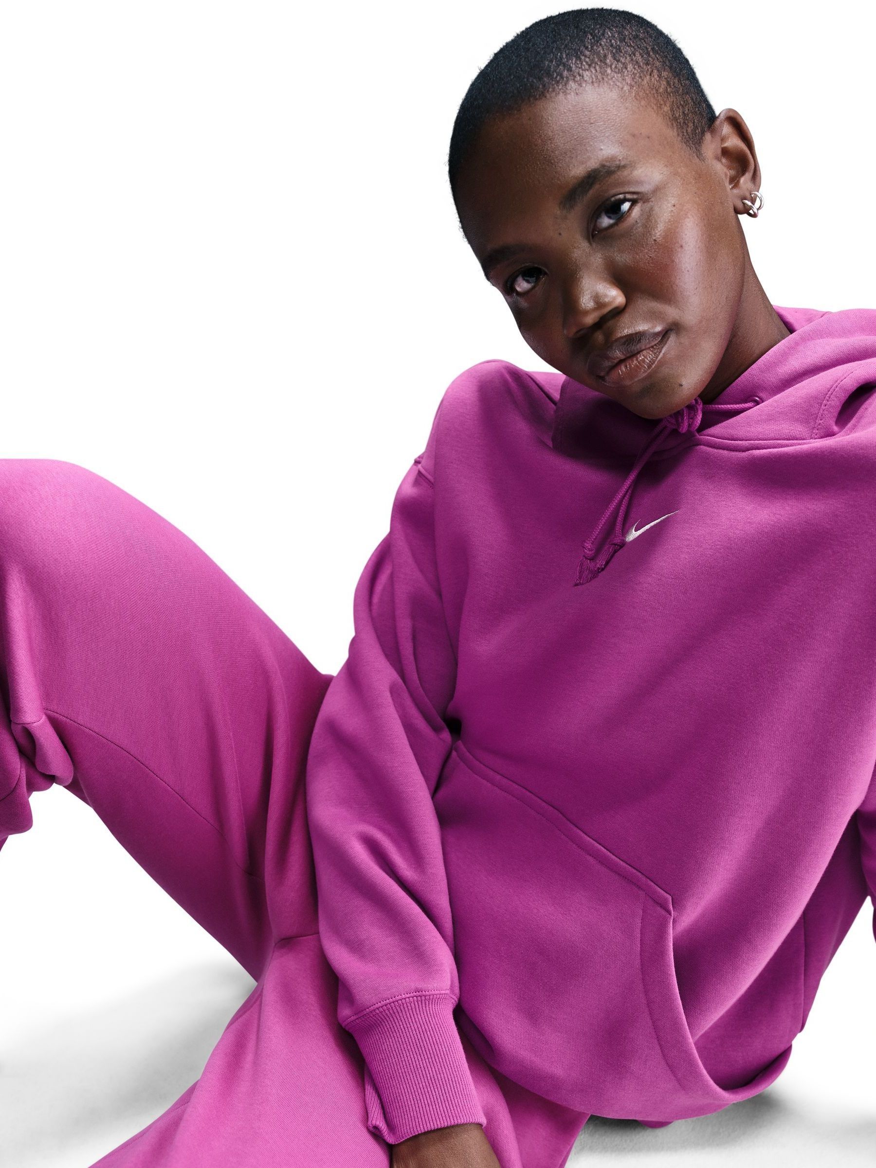 light purple hoodie nike