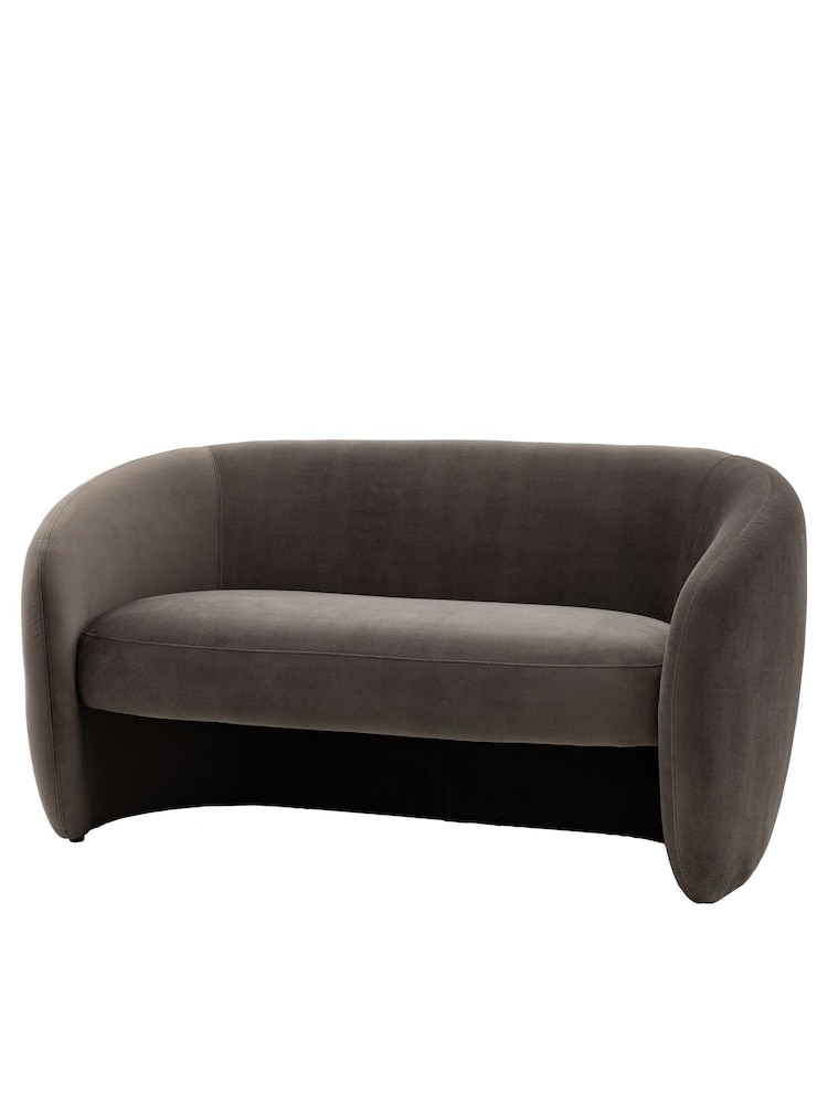 Gallery Home Espresso Brown Camden 2 Seater Sofa - Image 2 of 2