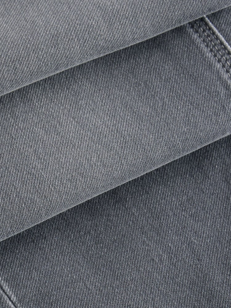 Grey Mid Skinny Fit Comfort Stretch Jeans - Image 13 of 13