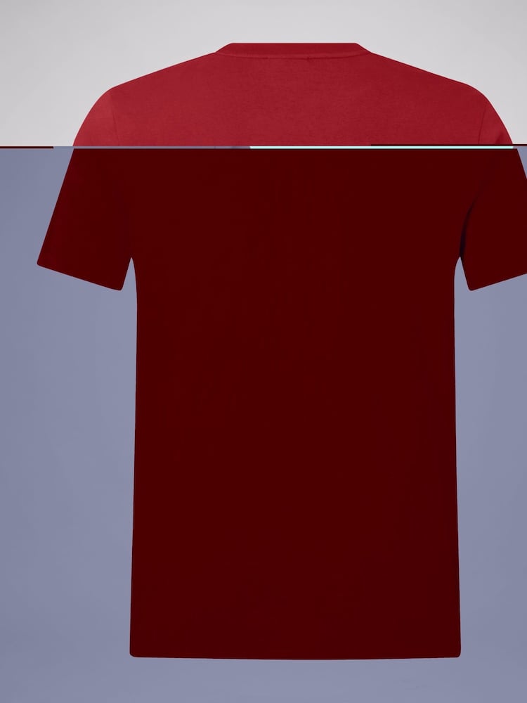 Canterbury Red British & Irish Lions Rugby Cotton Jersey T-Shirt - Image 6 of 9