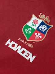 Canterbury Red British & Irish Lions Rugby Cotton Jersey T-Shirt - Image 7 of 9