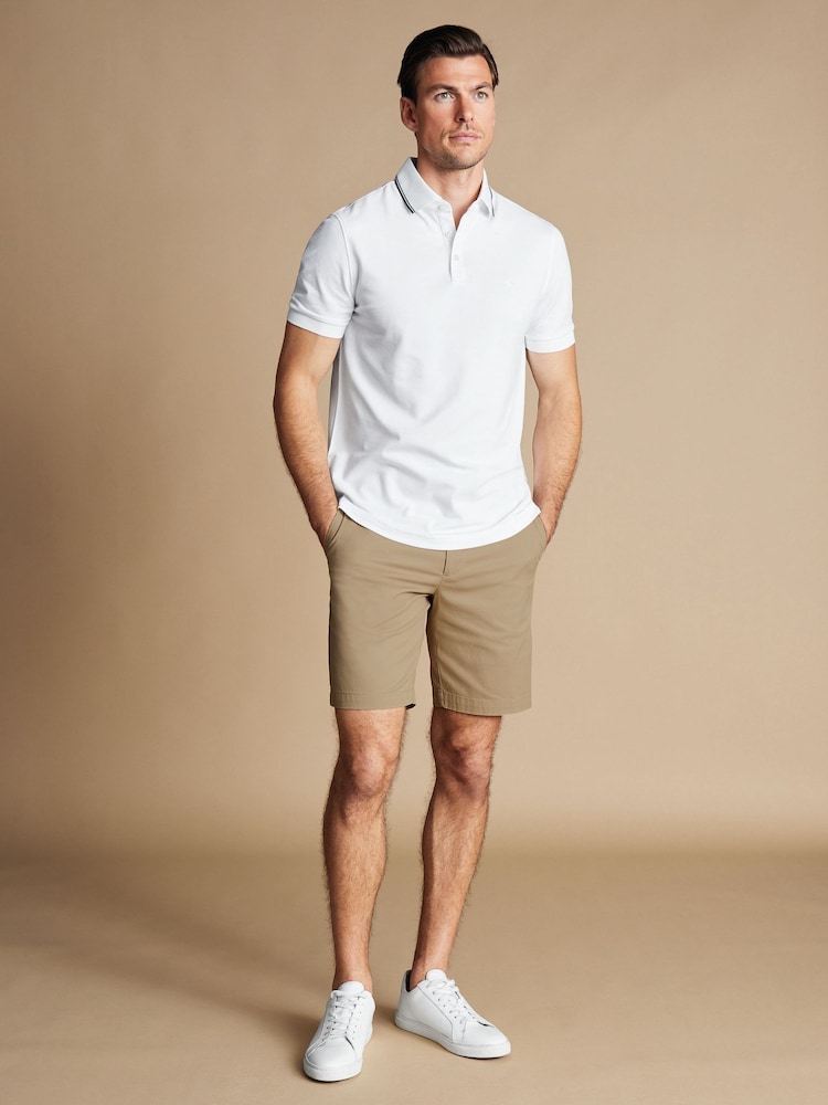 Charles Tyrwhitt Brown Cotton Shorts - Image 2 of 6