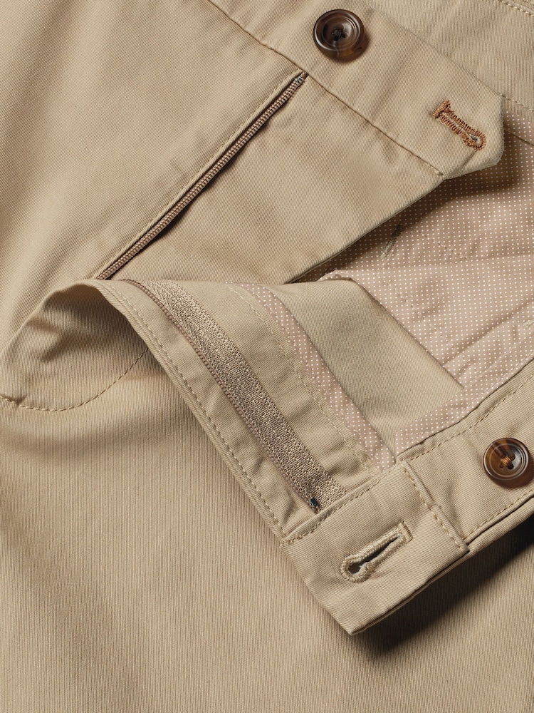 Charles Tyrwhitt Brown Cotton Shorts - Image 6 of 6