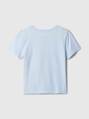 Gap Blue Surf Graphic Short Sleeve Crew Neck Baby T-Shirt (Newborn-5yrs) - Image 2 of 2
