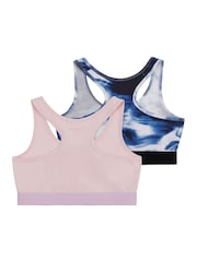 Juicy Couture Blue Girls Crop Tops 2 Pack - Image 2 of 2