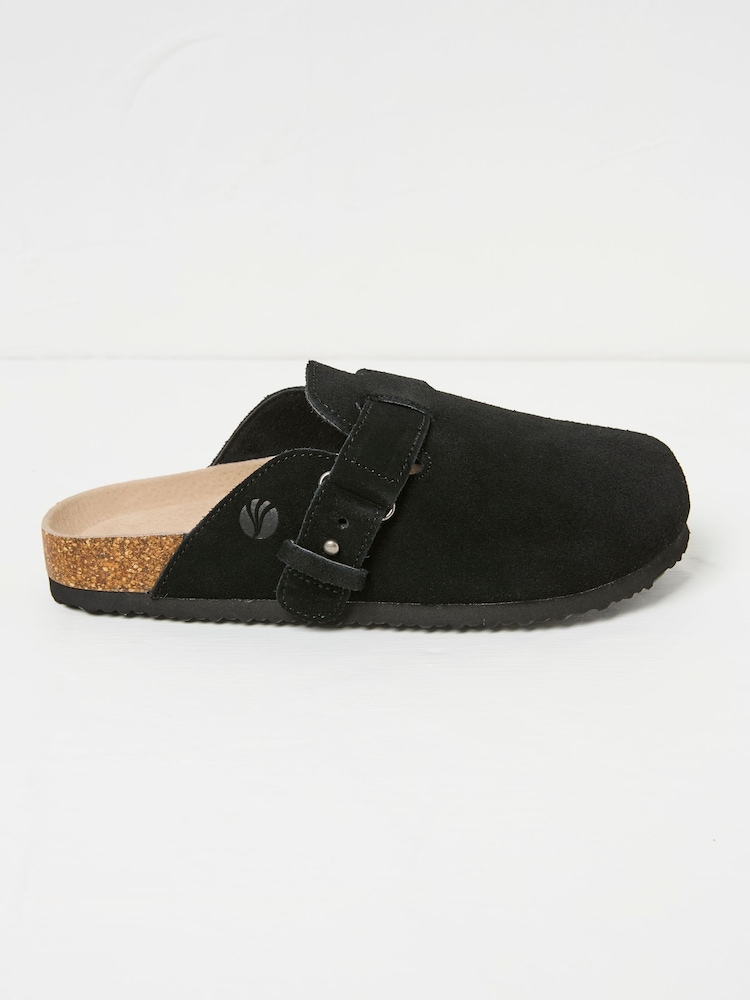 FatFace Elsie Black House Shoes - Image 1 of 3