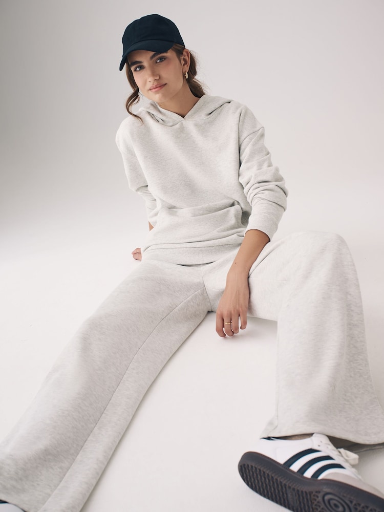 The Set Black/Grey 2 Pack Wide Leg Joggers - Image 4 of 7
