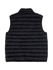 U.S. Polo Assn. Black Mens Bound Quilted Gilet - Image 7 of 8