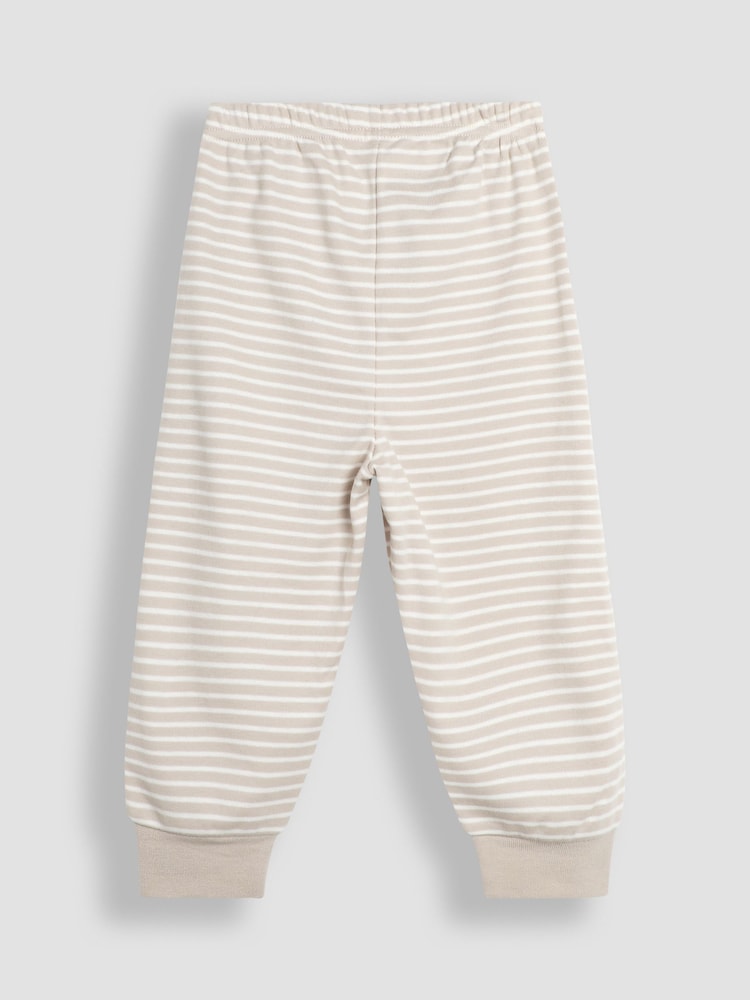 JoJo Maman Bébé Cotton Christmas Reindeer Striped Pyjamas - Imagen 9 de 9 JoJo Maman Bébé Cotton Christmas Reindeer Striped Pyjamas - Imagen 9 de 9