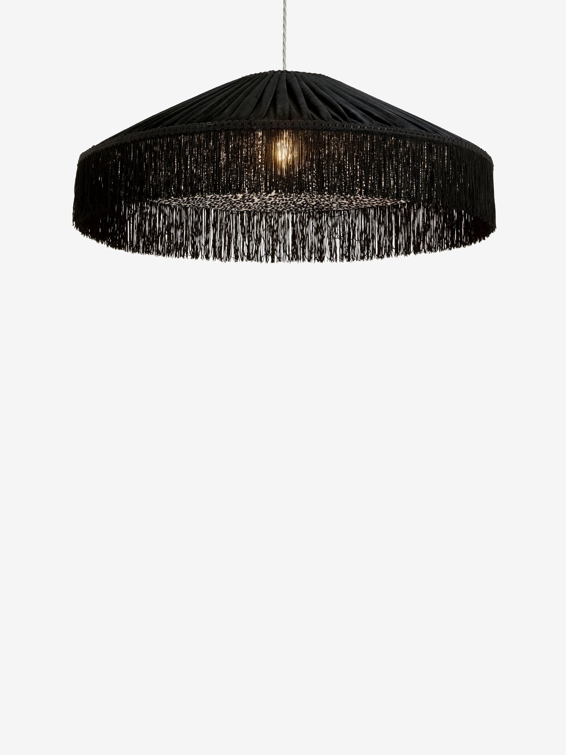 Black easy fit light shade on sale