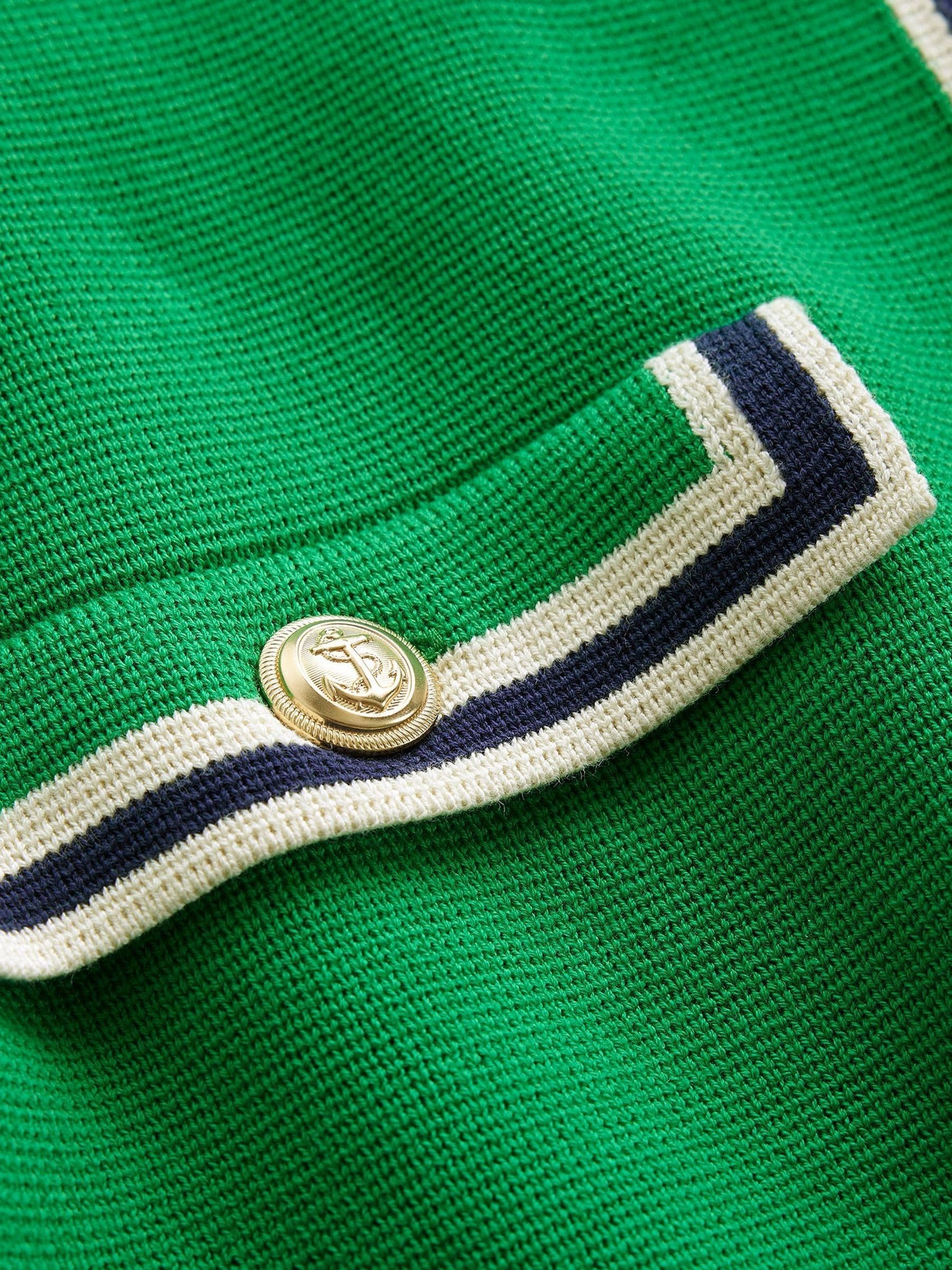 Buy Boden Green 100% Cotton Holly Knitted Cardigan from Next USA