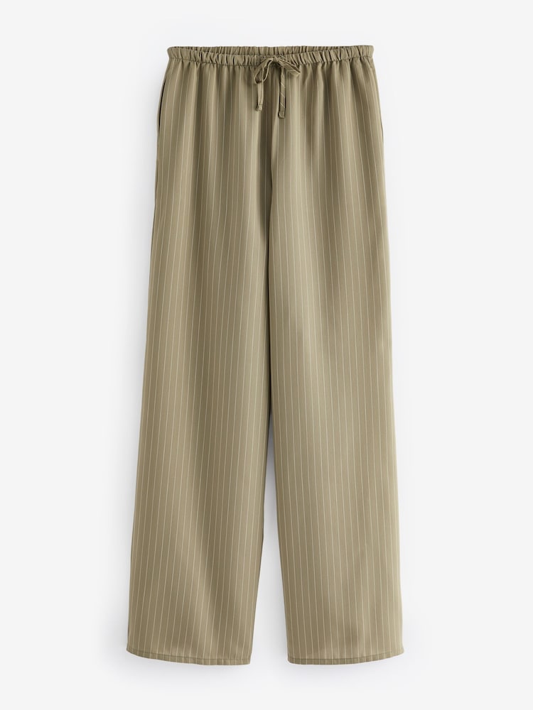American Vintage Green Okyrow Straight Trousers - Image 4 of 4