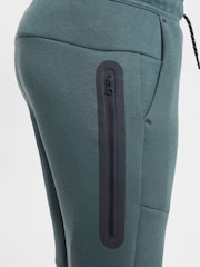 Nike Black/Green Tech Fleece Joggers - Image 5 of 9