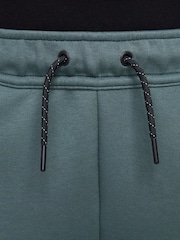 Nike Black/Green Tech Fleece Joggers - Image 9 of 9