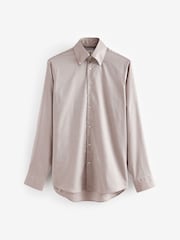 Joules Oxford Twill Shirt Neutral Regular Fit Single Cuff - Image 6 of 8