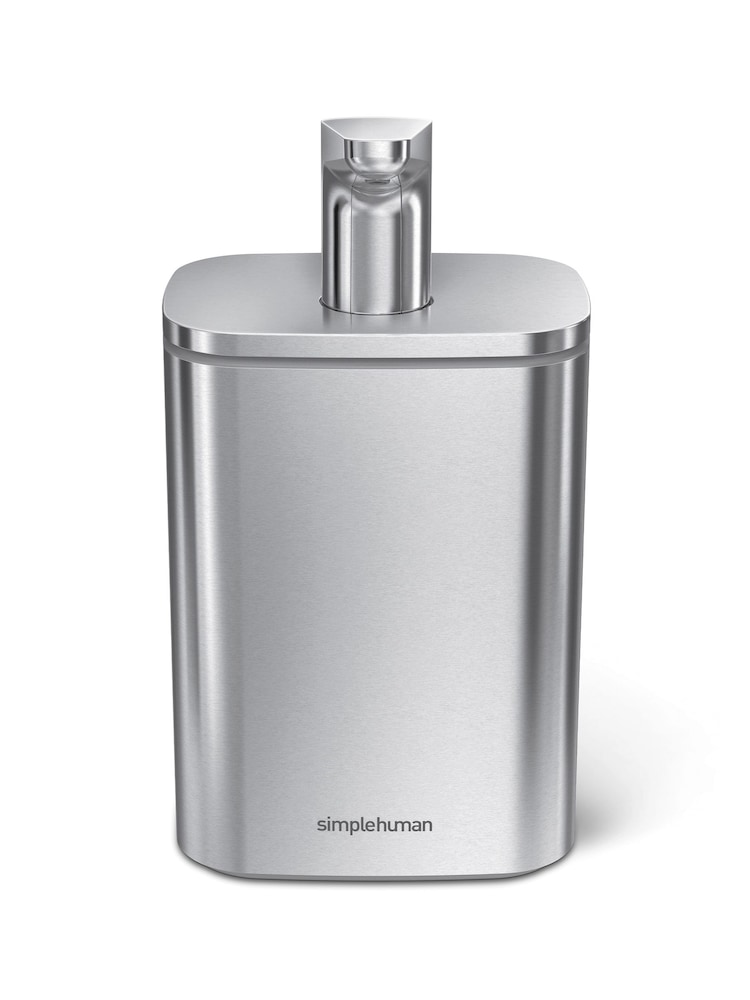 simplehuman Brushed Silver Pulse Soap Pump 473ml - Image 1 of 5