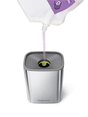 simplehuman Brushed Silver Pulse Soap Pump 473ml - Image 5 of 5
