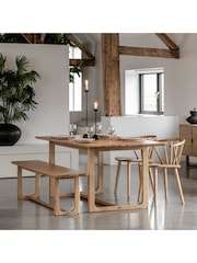 Gallery Home Natural Neston Dining Table - Image 1 of 4