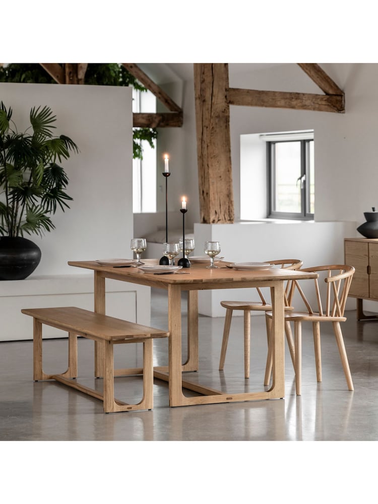 Gallery Home Natural Neston Dining Table - Image 1 of 4